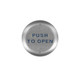 Bea 10PBR45 4.5" Push To Open Round Push Plate