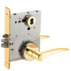 Schlage L9080J 12A 605 LH Grade 1 Mortise Lock