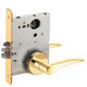Schlage L9056L 12B 605 RH Grade 1 Mortise Lock