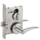 Schlage L9044 12B 630 RH Grade 1 Mortise Lock