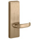PHI 4902D 612 LHR Apex and Olympian Series Wide Stile Trim Exit Only Dummy Trim D Lever Design