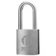 Best 41B772LM1 B Series Brass Padlock 3/8 Shackle Diameter 7-Pin Housing 2 Steel Shackle Non-Key Retained
