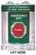 STI SS2131EX-EN Emergency Exit Pushbutton Stopper Station