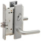Schlage L9040 02L 630 Mortise Lock, Heavy-Duty, Satin Stainless