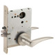 L9070L 12A 619 RH Schlage Mortise Lock