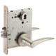 L9080B 12A 619 RH Schlage Mortise Lock