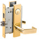 Schlage L9456P 06L 605 Corridor Mortise Lock with Deadbolt