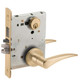 Schlage L9453P 12A 606 RH Entrance Mortise Lock with Deadbolt