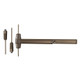Von Duprin CD9827L-BE-17 3 US10B LHR Surface Vertical Rod Exit Device