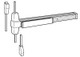 Von Duprin 9927L-06 3 313 LHR Exit Device