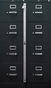 Abus ML Series File Cabinet Locking Bar