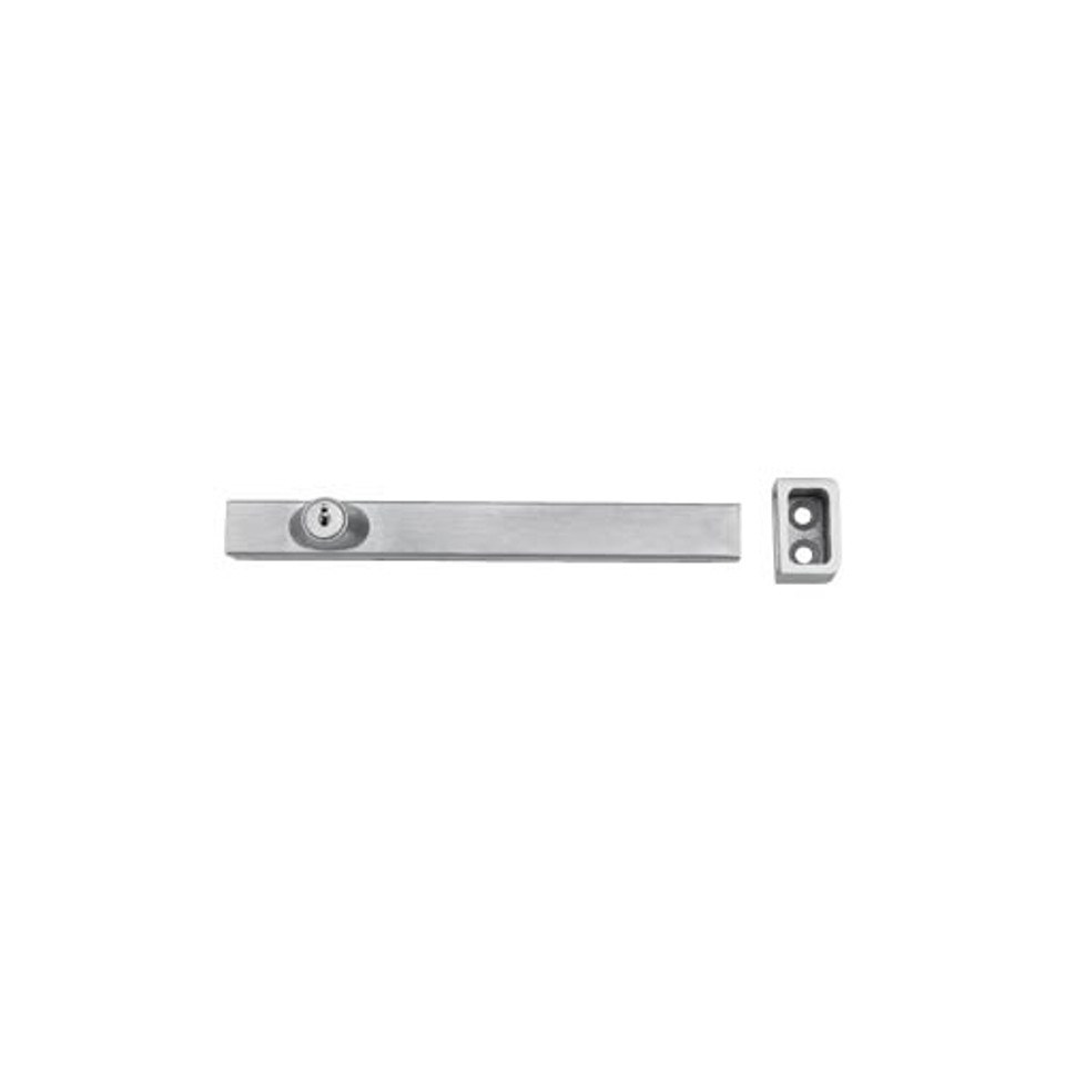 Don Jo 1579 626 Surface Slide Bolt With Keys Don Jo 1579 626 Surface Slide Bolt With Keys