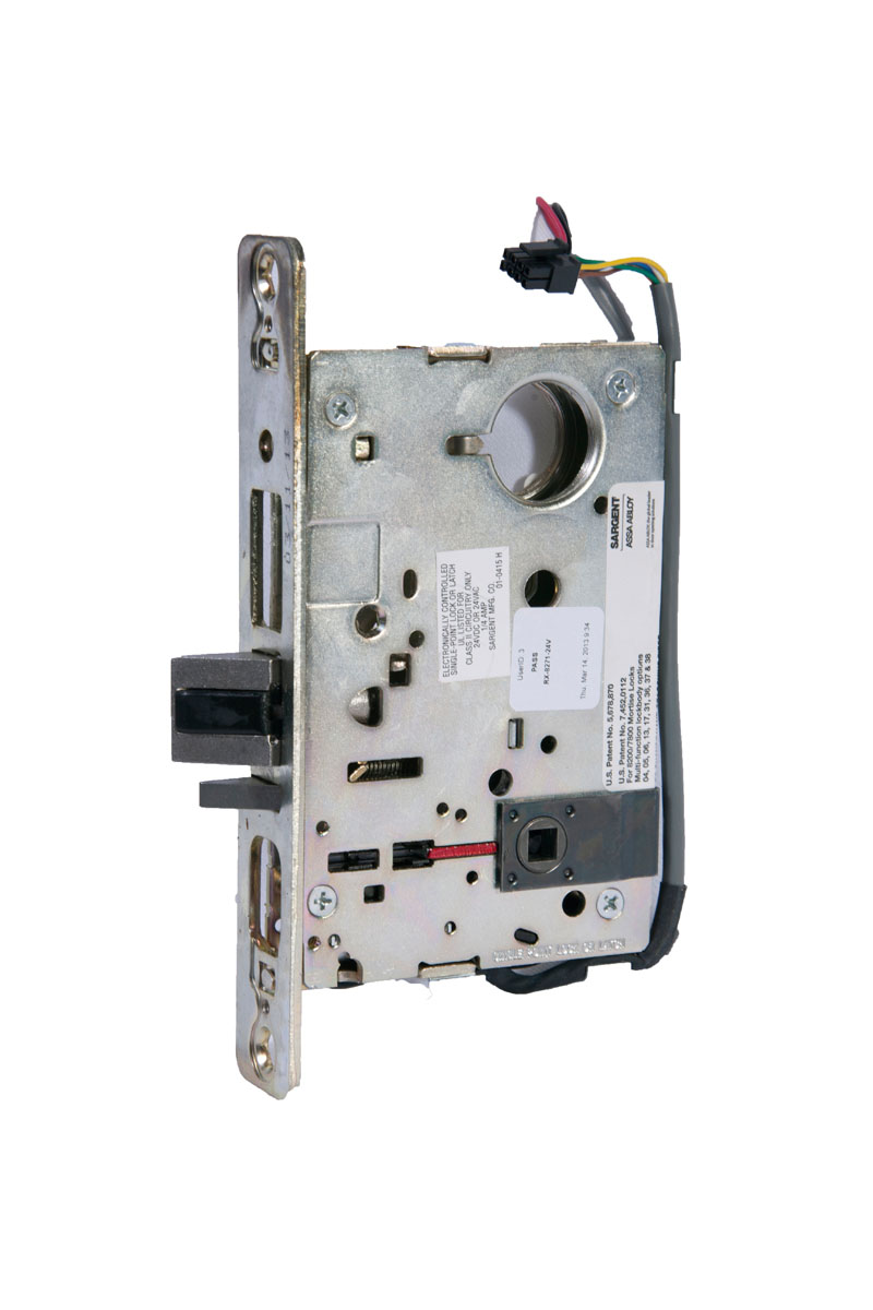 Sargent RX-8271-24V 26D Fail Secure 24V Electrified Mortise Lock RX Switch