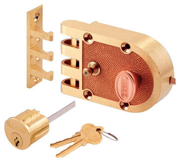 Segal - Single Cylinder Jimmy Proof Interlocking Slam Lock