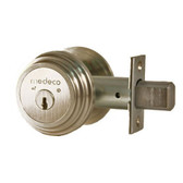 Medeco M3 11TR504 2-3/4" Backset Maxum Residential Single Cylinder Deadbolt Satin Nickel