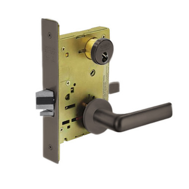Sargent 60 8237 LNE 10B Classroom Mortise Lock LN Rose E Sargent 60 8237 LNE 10B Classroom Mortise Lock LN Rose E