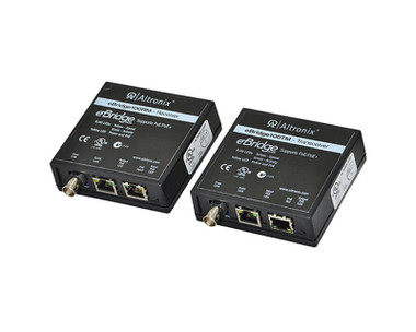 Altronix EBRIDGE1PCRMT Power Supply IP and PoE over Coax Solution Powered  by Midspan or Endspan Distance: up to 100m