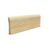 90x10 Bullnose Architrave Solid Clear