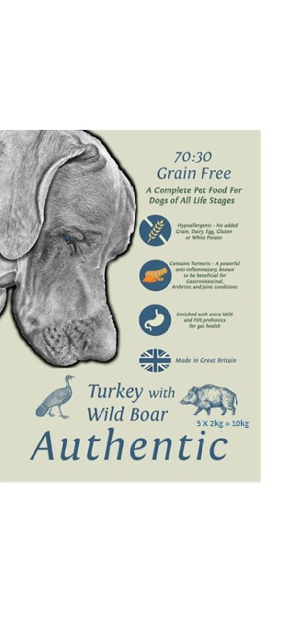 Grace 70/30 Authentic Turkey with Wild Boar 10kg