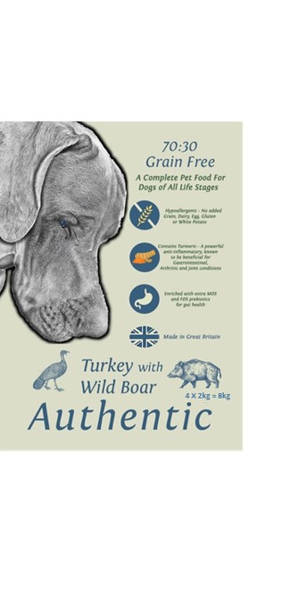 Grace 70/30 Authentic Turkey with Wild Boar 8kg