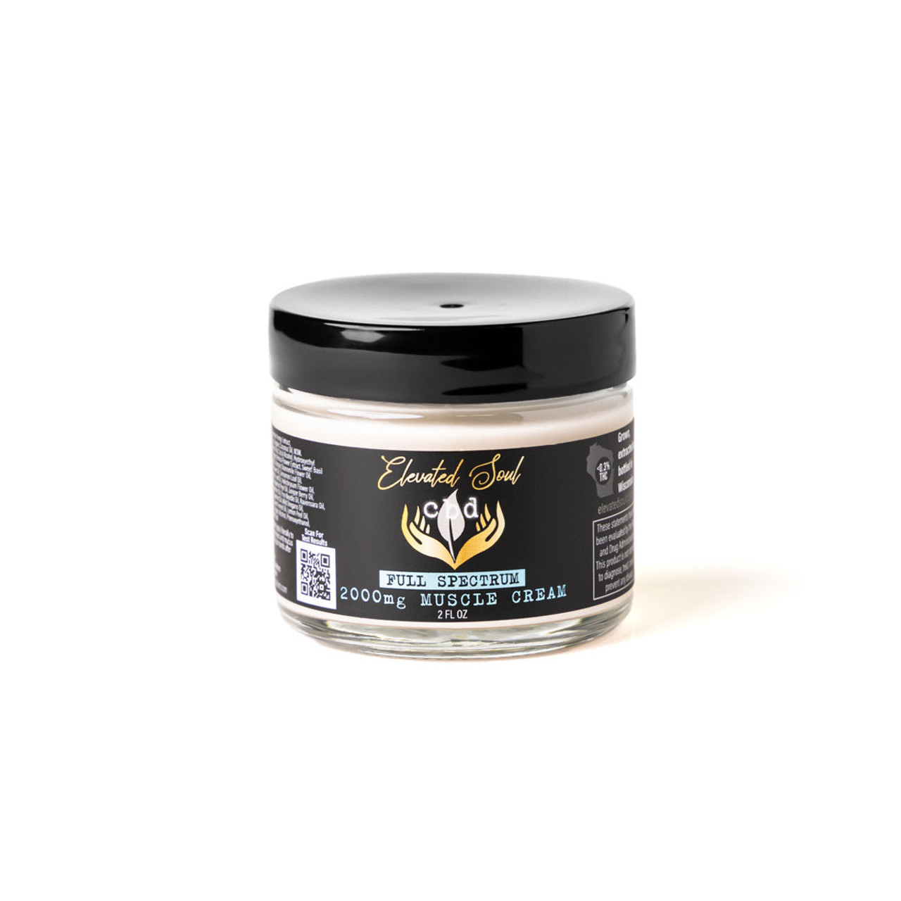 1000mg CBD muscle cream for relaxation & natural healing