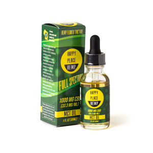 Happy Place Hemp CBD Tincture - 1000 MG - 1 fl oz Happy Place Hemp CBD Tincture - 1000 MG - 1 fl oz