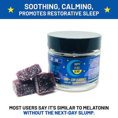 CBD + CBN Sleep Gummies | Happy Place Hemp