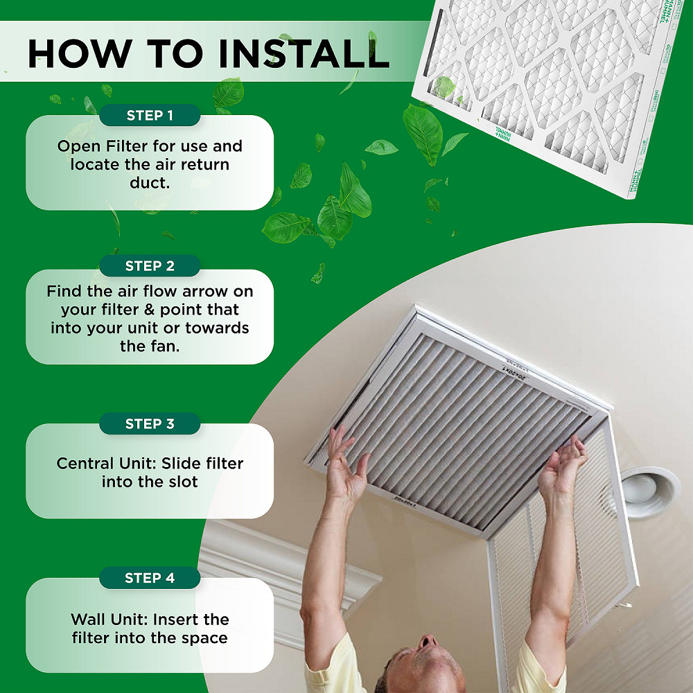 Return Air Duct Installing Hvac Filter Return Air Filters For Hvac