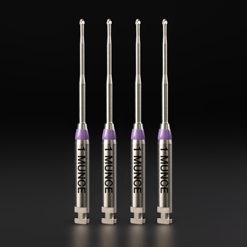 Munce Discovery Burs 31mm Troughers #1 Purple 4-pack Munce Discovery Burs 31mm Troughers #1 Purple 4-pack