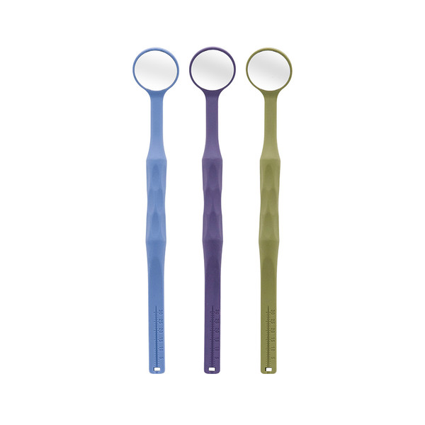 CM1 No. 5 Single-Sided Hydrophobic (Water-repellent) Mirror + Endo Gauge (Mixed Colors) (3-pack)