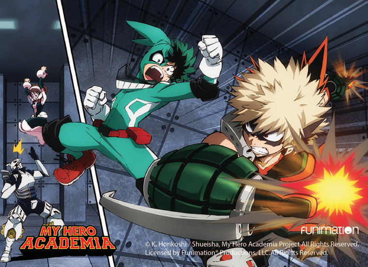 Deku vs. Bakugo