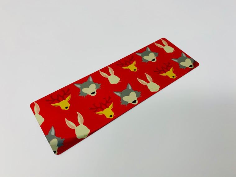Forest Collection Red Bookmark