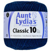 Aunt Lydia Crochet Cotton Size 10-Navy