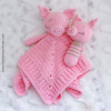 Sleepy Baby Pig Comforter & Buddy Kit
