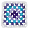 All In One Granny Square-Soft White-Amethyst