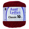 Aunt Lydia Crochet Cotton Size 10-Burgundy