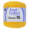 Aunt Lydia Crochet Cotton Size 10-Golden Yellow