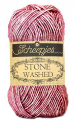 Scheepjes Stone Washed-Corundum Ruby 808