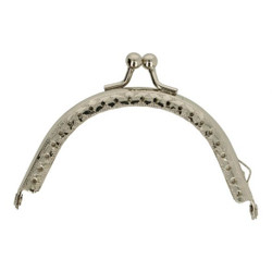 Purse Frame 85mm - Silver