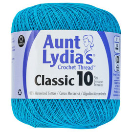  Aunt Lydia Crochet Cotton Size 10-Parakeet