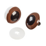 Brown Animal Eyes-24mm
