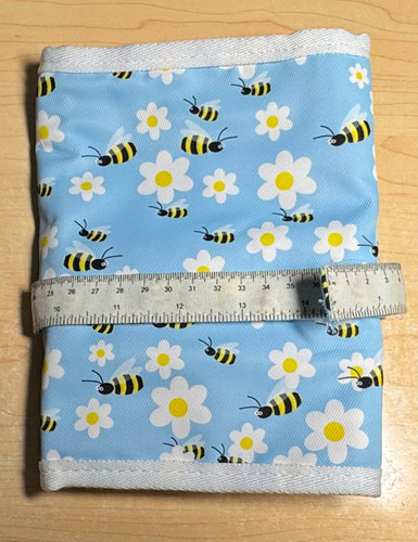 Roll Up Crochet Case-Bees