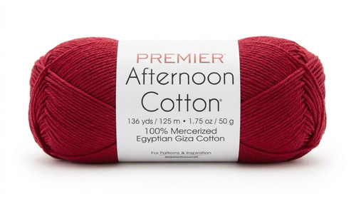 Afternoon Cotton-Scarlet