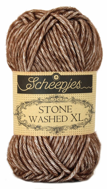 Scheepjes Stone Washed XL-Brown Agate 862