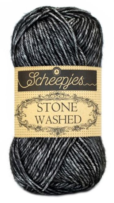 Scheepjes Stone Washed-Black Onyx 803