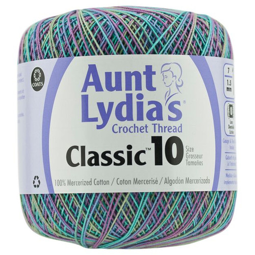 Aunt Lydia Crochet Cotton Size 10-Monet Multi