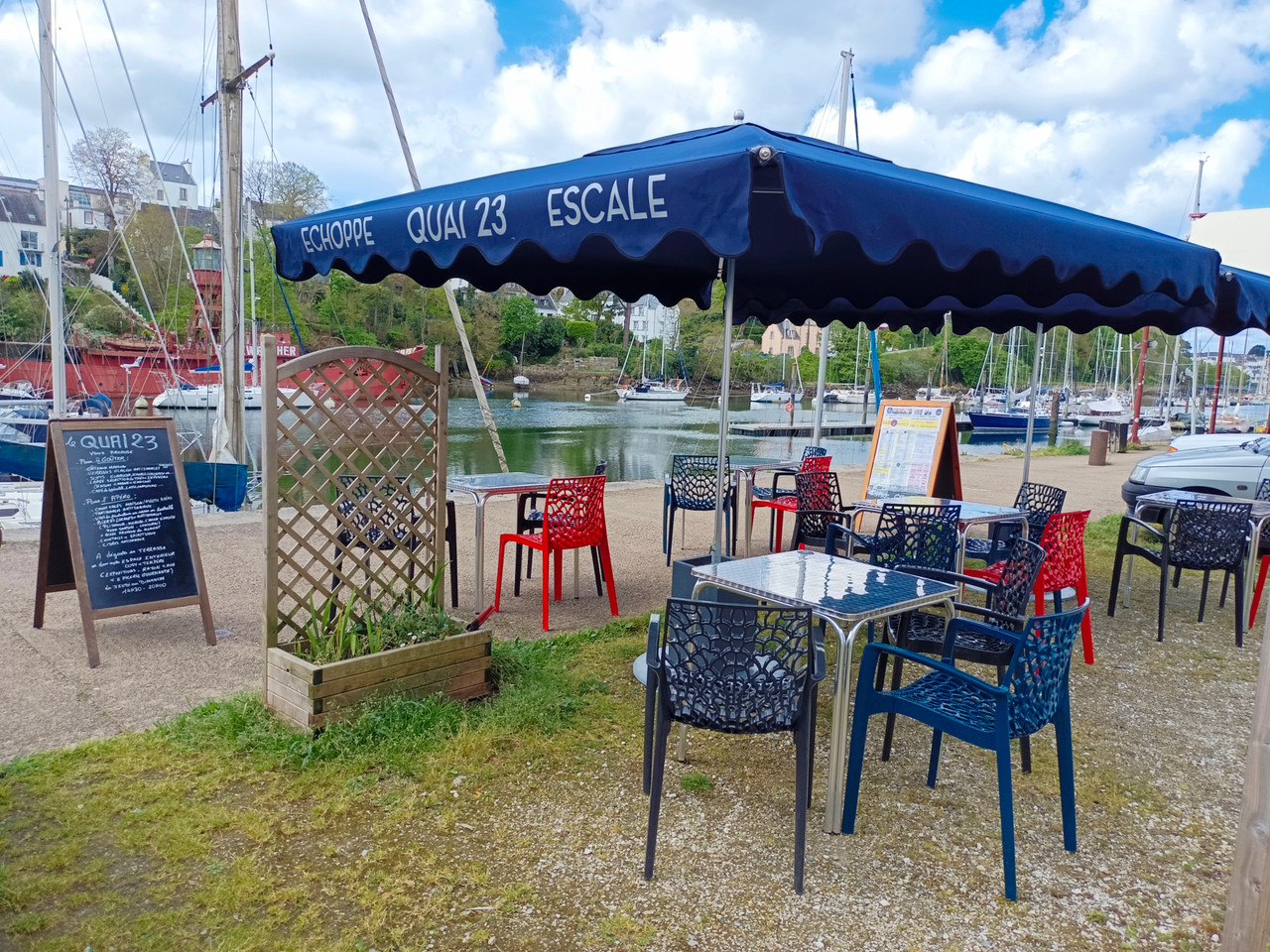 Face au soleil couchant