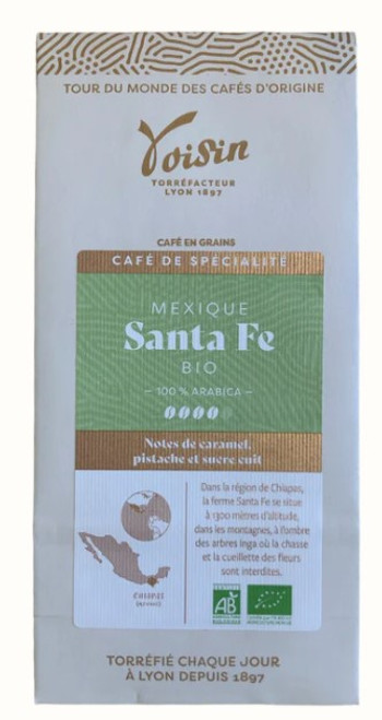 CAFE VOISIN MEXIQUE BIO GRAINS 250 Grs