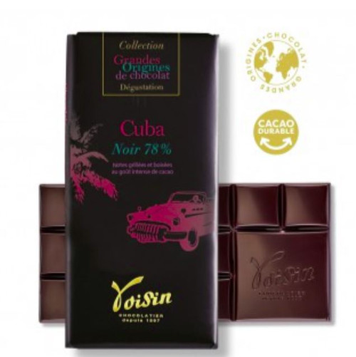 CHOC VOISIN TABLETTE CUBA 100G