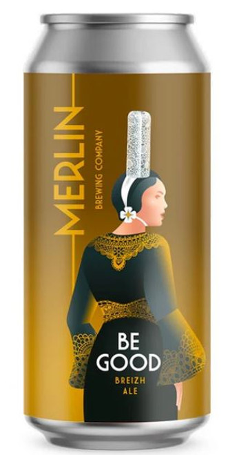 BIERE MERLIN BE GOOD  44 cl